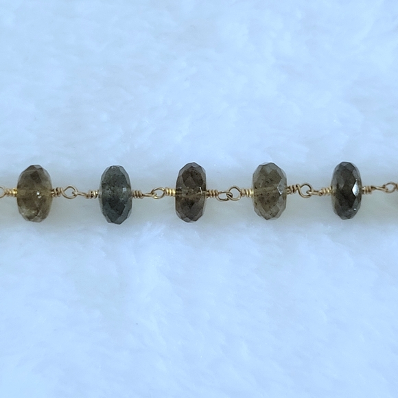 Mossy Green Quartz Pendant Necklace - Picture 8 of 16